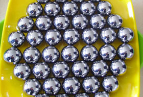 Galvanized steel ball